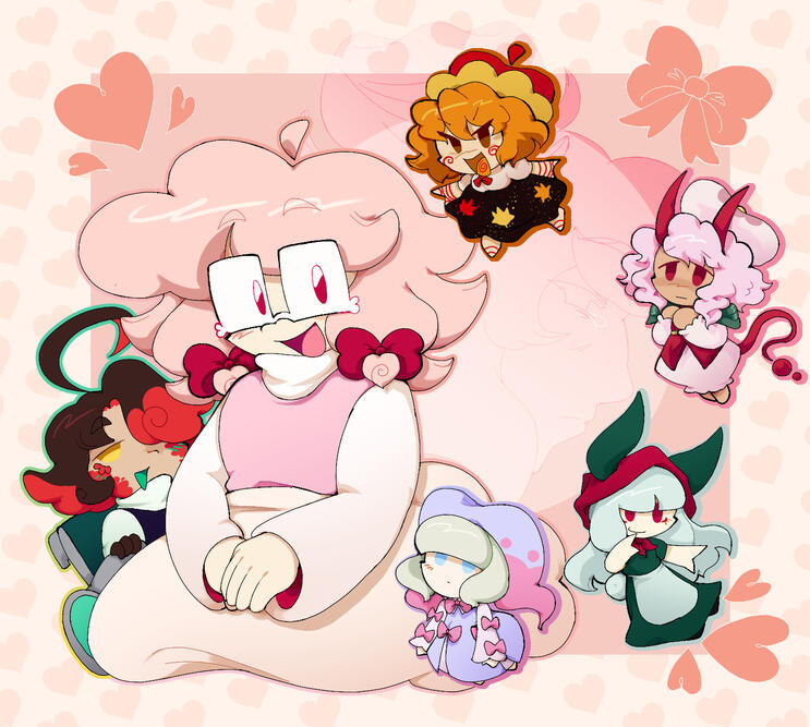 (2025) Artwork of my characters from my main project Moonrise Project!