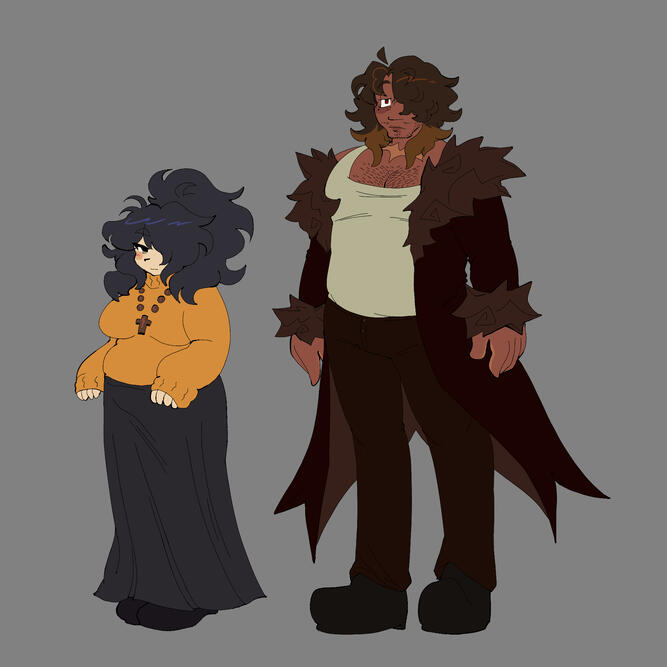 (2025) Characters for a current WIP project (Run Eris!)